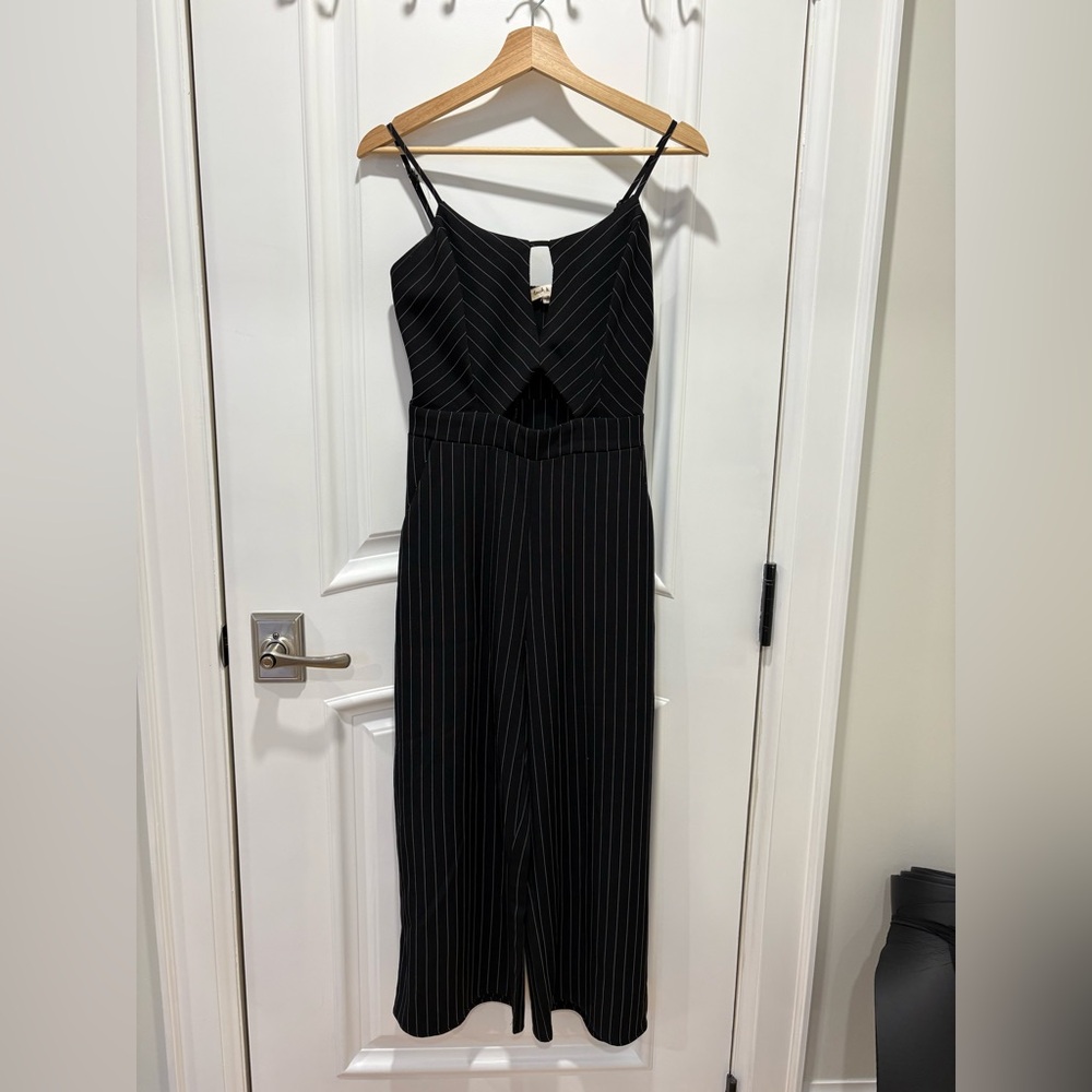 LOCK AND KEY STRIPED ROMPER